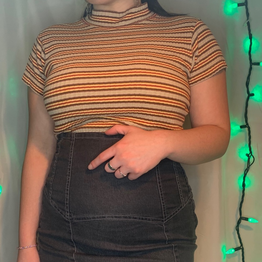 Vintage Red Paint Tee